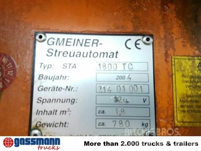 Gmeiner Streuautomat STA 1800 TC mit Cits traktoru papildaprīkojums