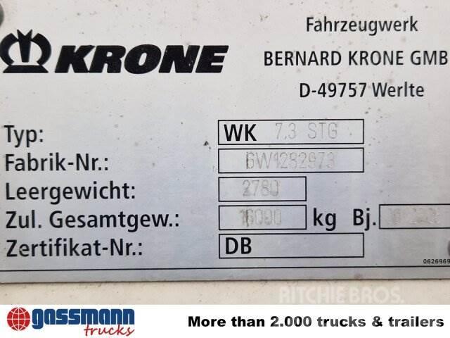 Krone WK 7.3 STG Wechselbrücke Smagās mašīnas ar konteineriem