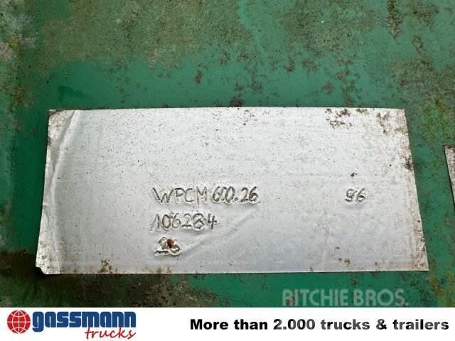 Wagner WPCM 600.26, 26m³ Īpaši konteineri