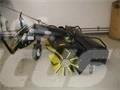 John Deere x300 Fejemaskine med opsamler Ielu tīrīšanas mašīnas