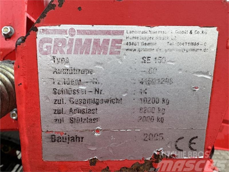 Grimme SE-170-60-NB Kartupeļu novākšanas kombaini