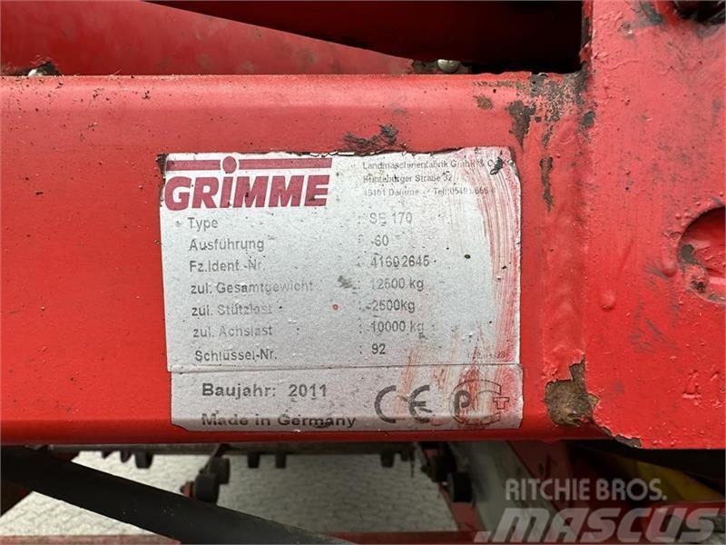 Grimme SE-170-60-NB XXL Kartupeļu novākšanas kombaini