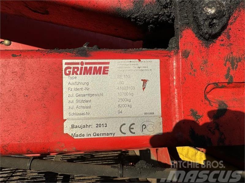 Grimme SE-170-60-UB Kartupeļu novākšanas kombaini