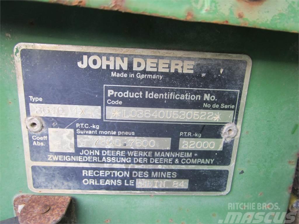 John Deere 3640 Traktori