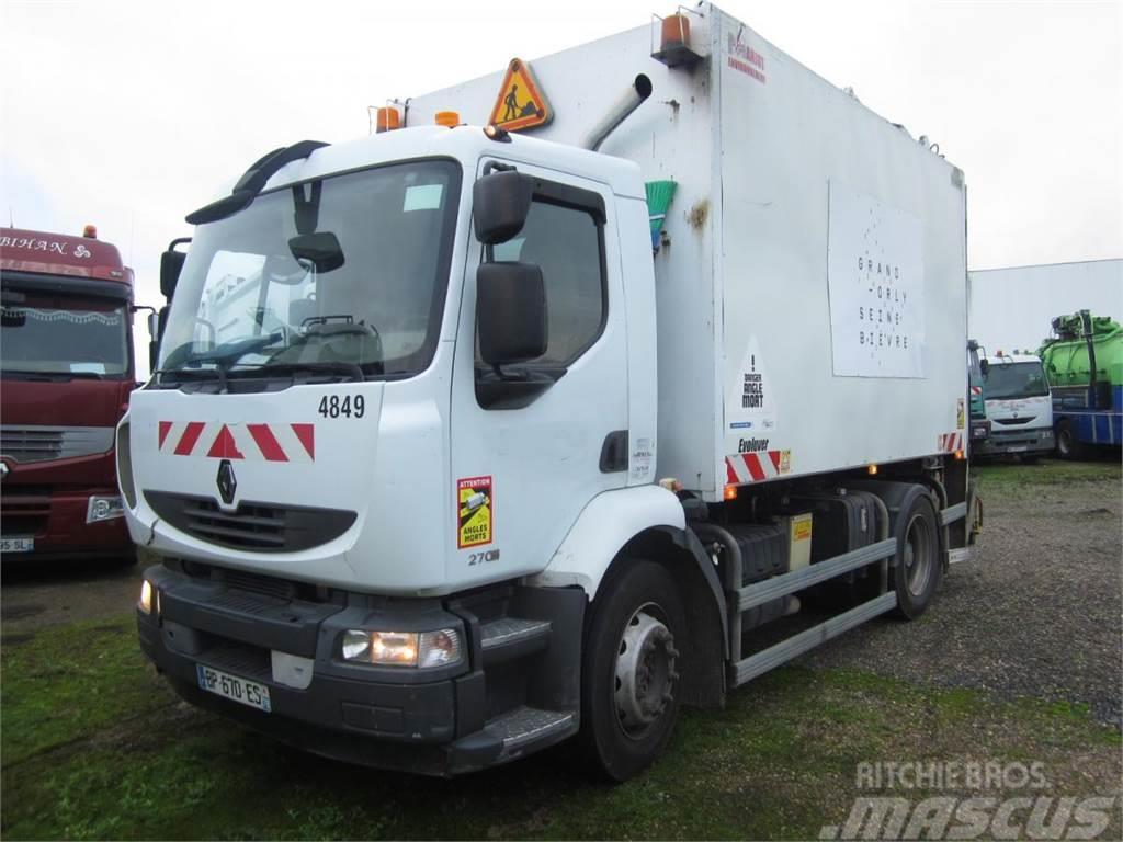 Renault Midlum 270 DXI Atkritumu izvešanas transports