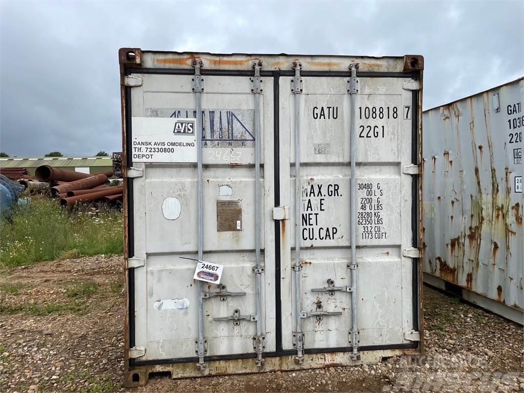 20FT container Uzglabāšanas konteineri