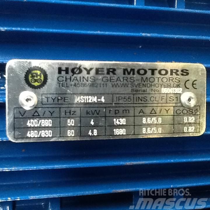  4,0 kW Høyer E-Motor Dzinēji