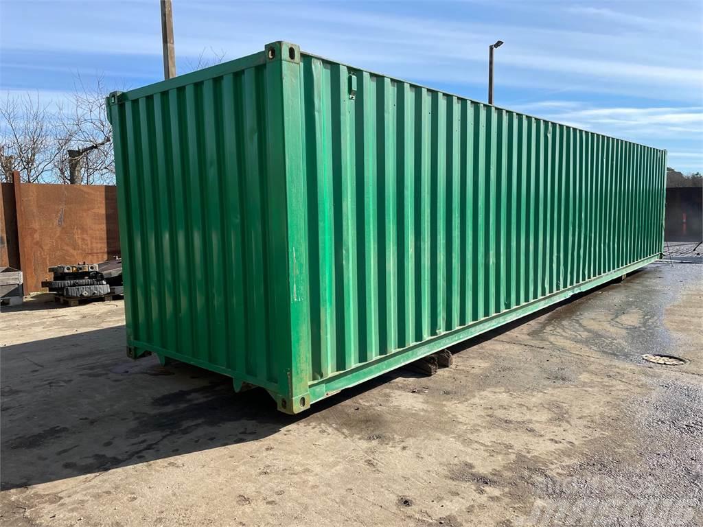  40ft container opdelt i 2 rum. Uzglabāšanas konteineri