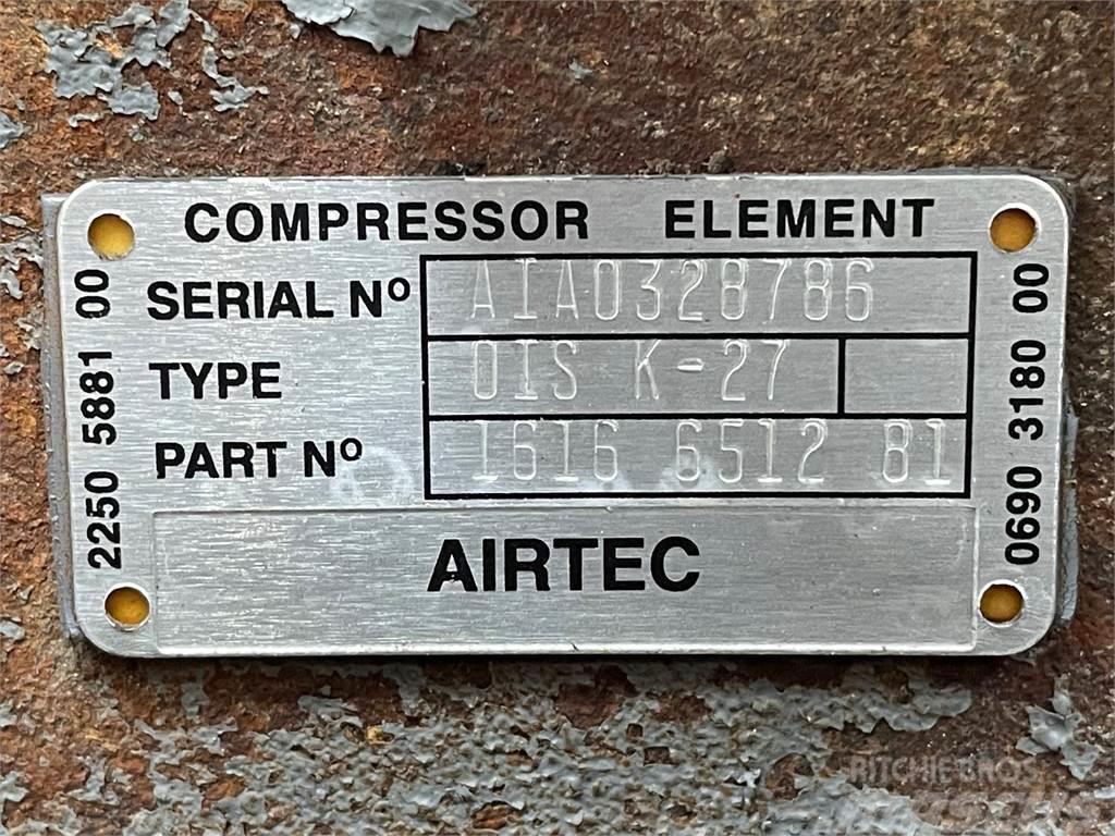  Airtec OIS K-27 kompressor ex. Atlas Copco ROC D5  Kompresori