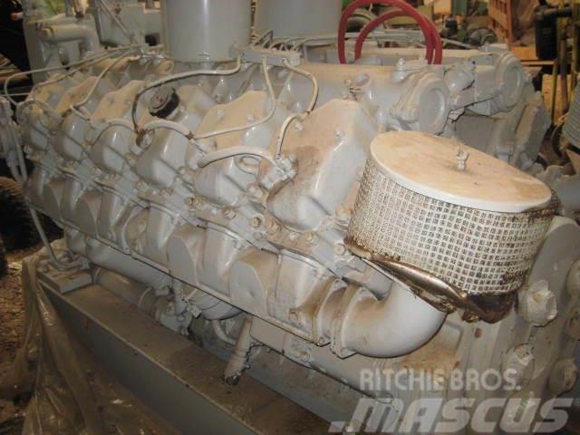 Baudouin V12 type DNP12M marinemotor Dzinēji