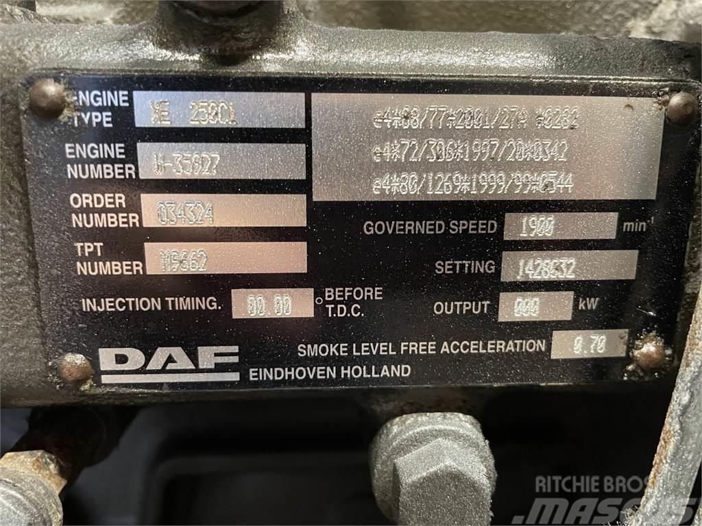 DAF EX250C1 motor - kun til dele Dzinēji