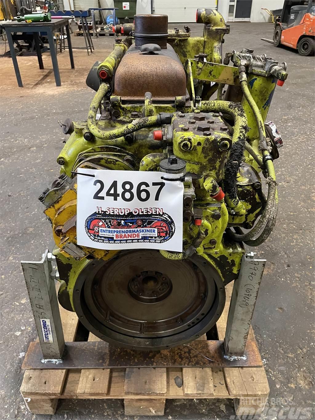Detroit 4-71 motor, model 10435000 ex. Terex 7241 - kun ti Dzinēji