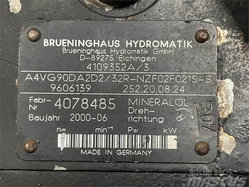  Hydrostat Brueninghaus Hydromatik A4VG90DA2D2/32R- Hidraulika