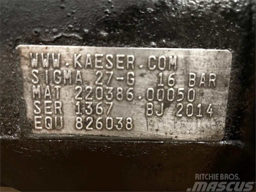  Kompressor ex. Kaeser M122 - 16 Bar Kompresori