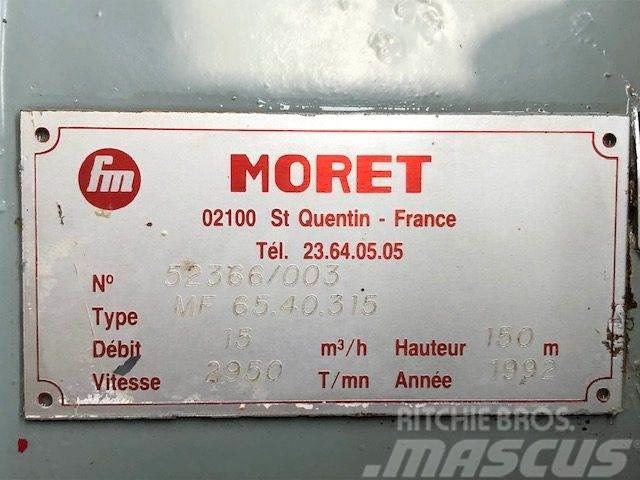 Moret Pumpe Type MF 65.40.315 Ūdens sūkņi