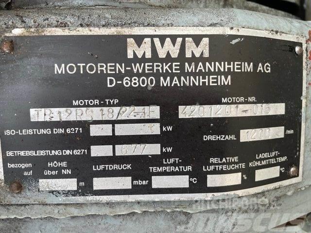 MWM TB12RS 18/22-1E motor Dzinēji