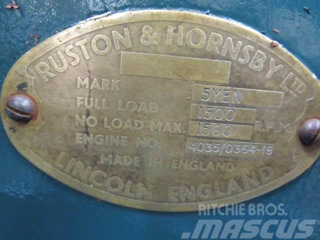 Ruston & Hornsby Type 5YEN motor til reservedele Dzinēji