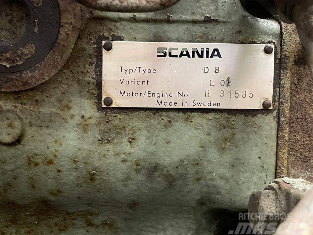 Scania D8 Variant L01 Dzinēji