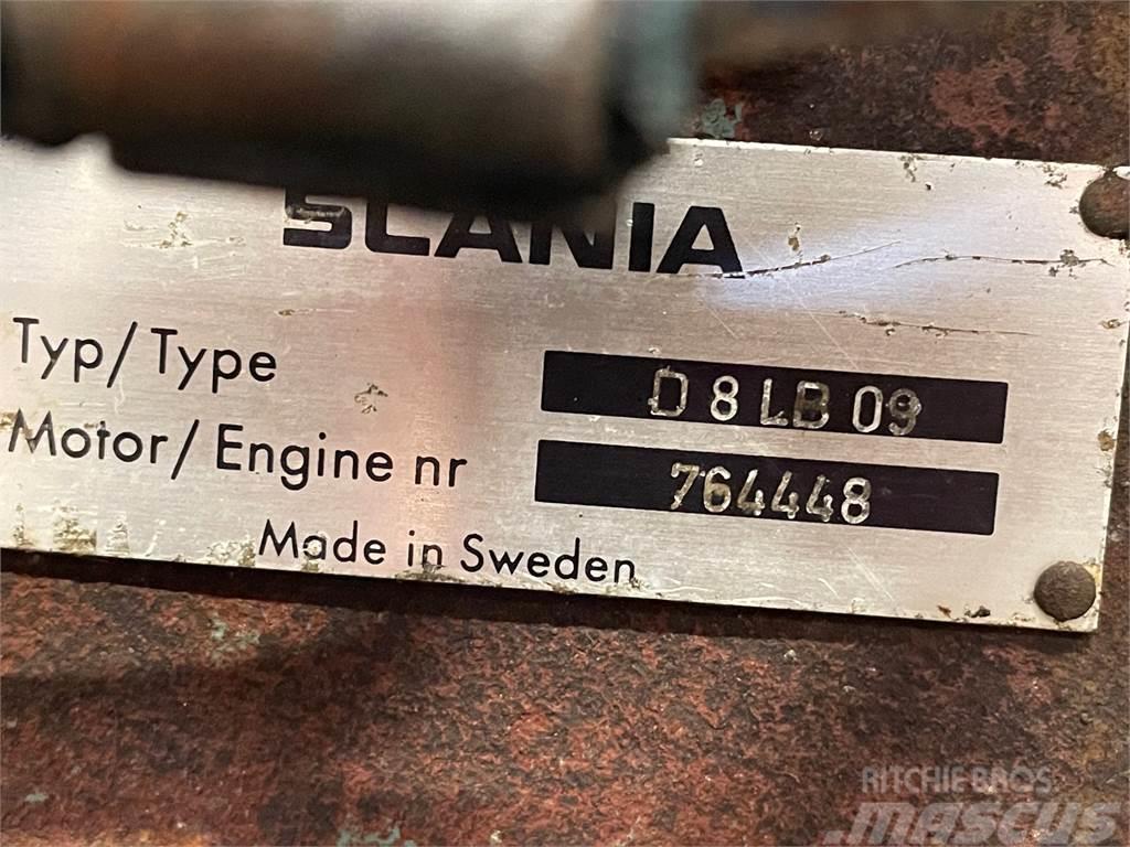 Scania D8L B09 motor. Dzinēji
