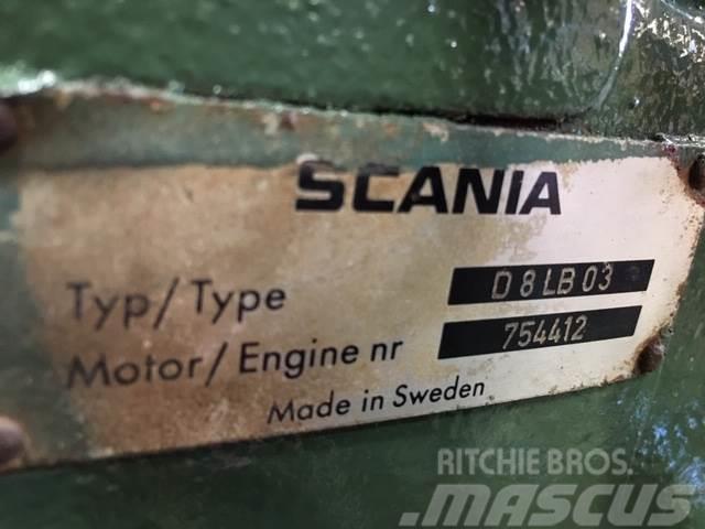Scania D8LB03 motor Dzinēji
