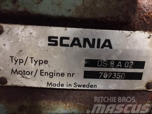 Scania DS8 A 02 motor - kun til reservedele Dzinēji