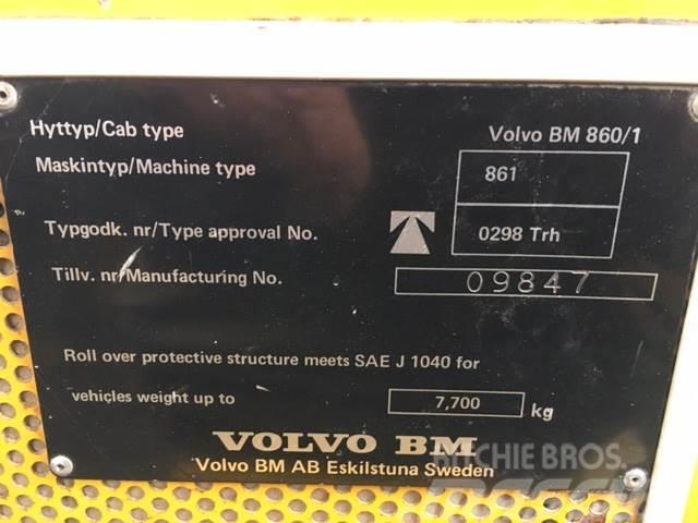 Volvo 861 dumper 6 x 4 til ophug Mini pašizgāzēji