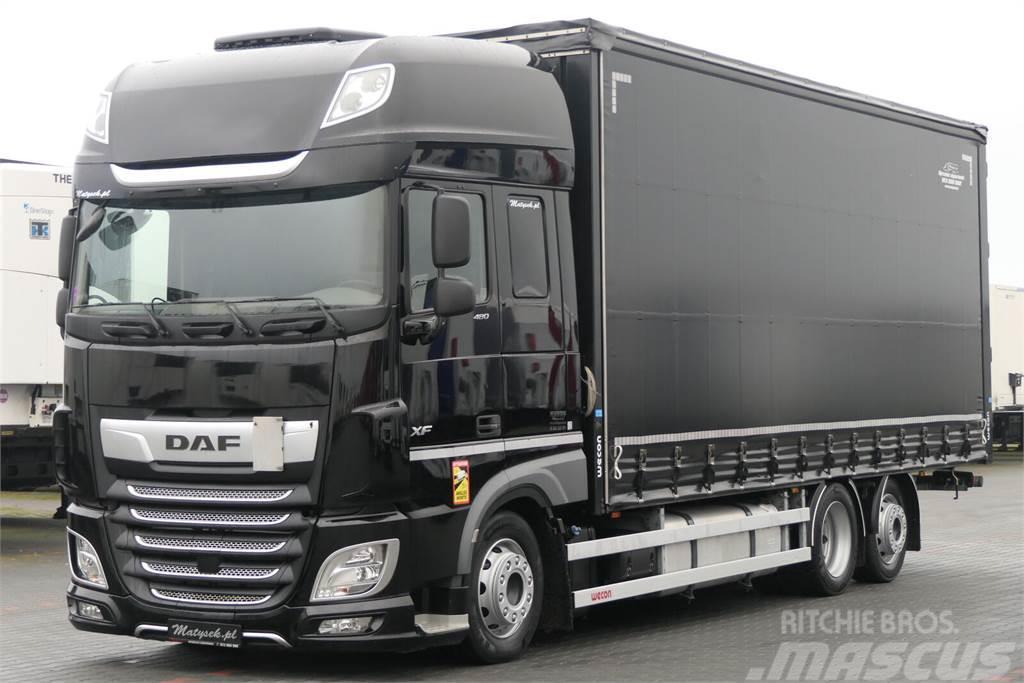 DAF XF 480 / 60 M3 / 7,75 M / WECON / I-PARK COOL / 20 Tents