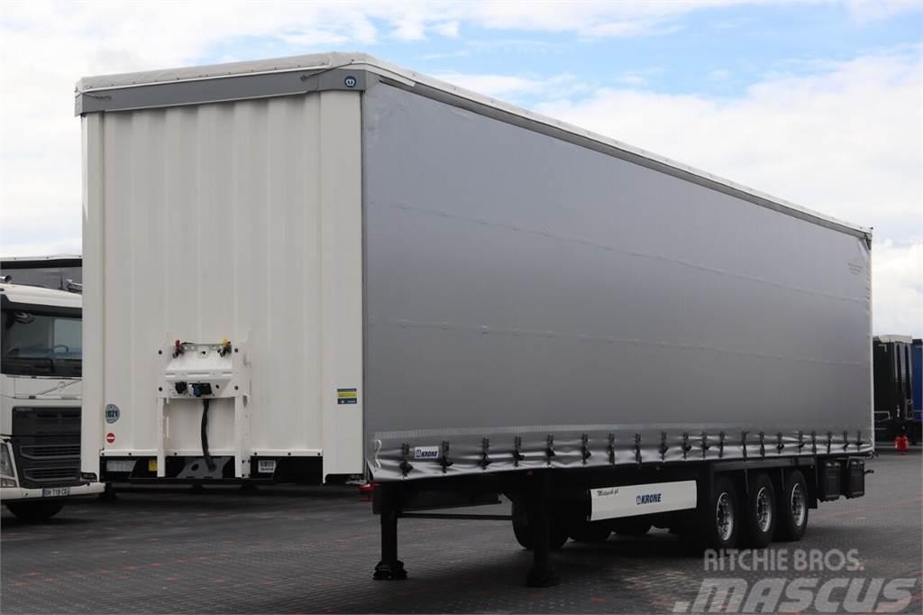 Krone CURTAINSIDER / MEGA / LIFTED ROOF / 2021 YEAR Tents puspiekabes