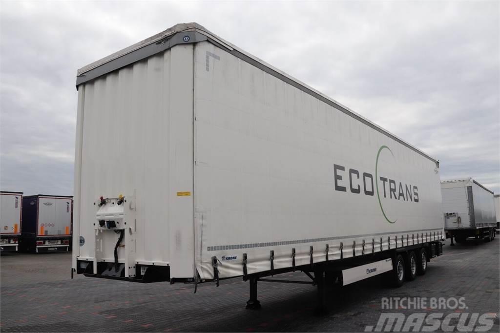 Krone CURTAINSIDER / MEGA / LIFTED ROOF / LIFTED AXLE /  Tents puspiekabes