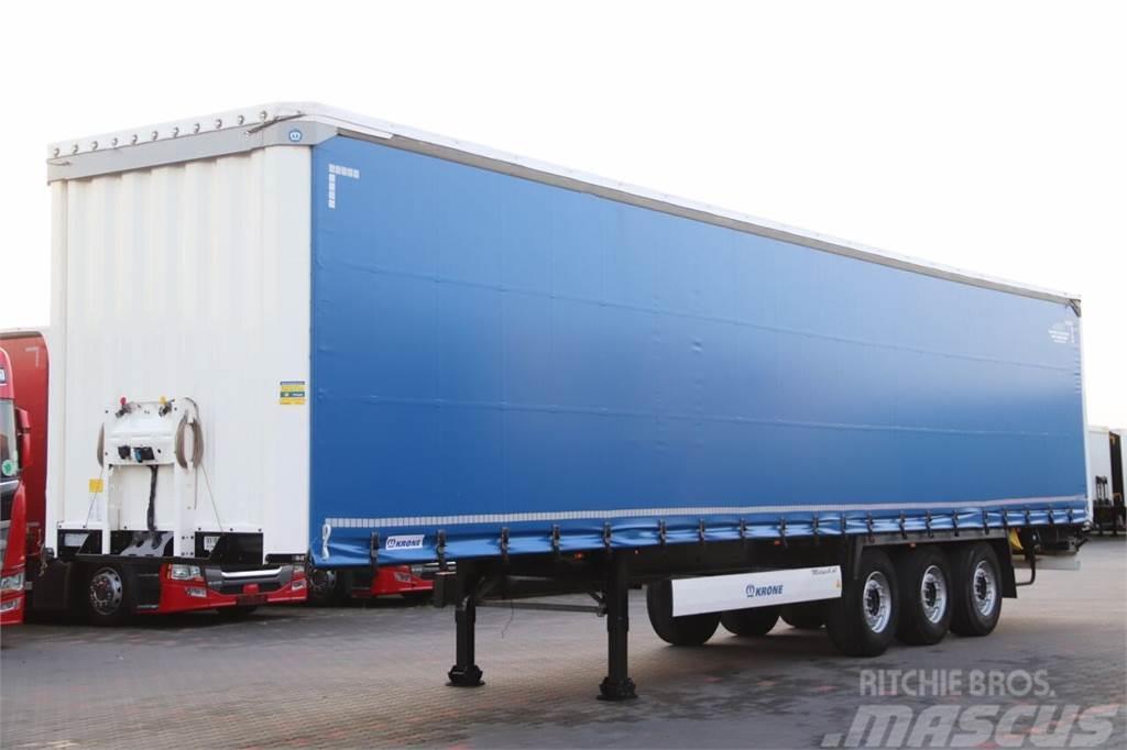 Krone CURTAINSIDER / STANDARD / LIFTED ROOF / LIFTED AXL Tents puspiekabes