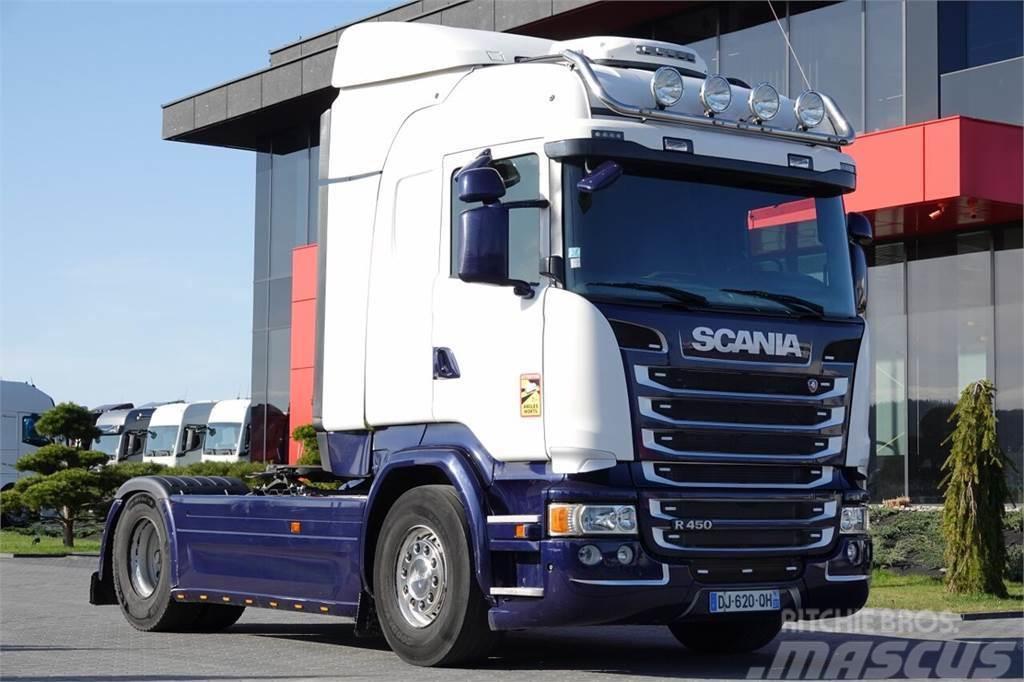 Scania R 450 / RETARDER / I-PARK COOL / EURO 6 / SPROWADZ Vilcēji