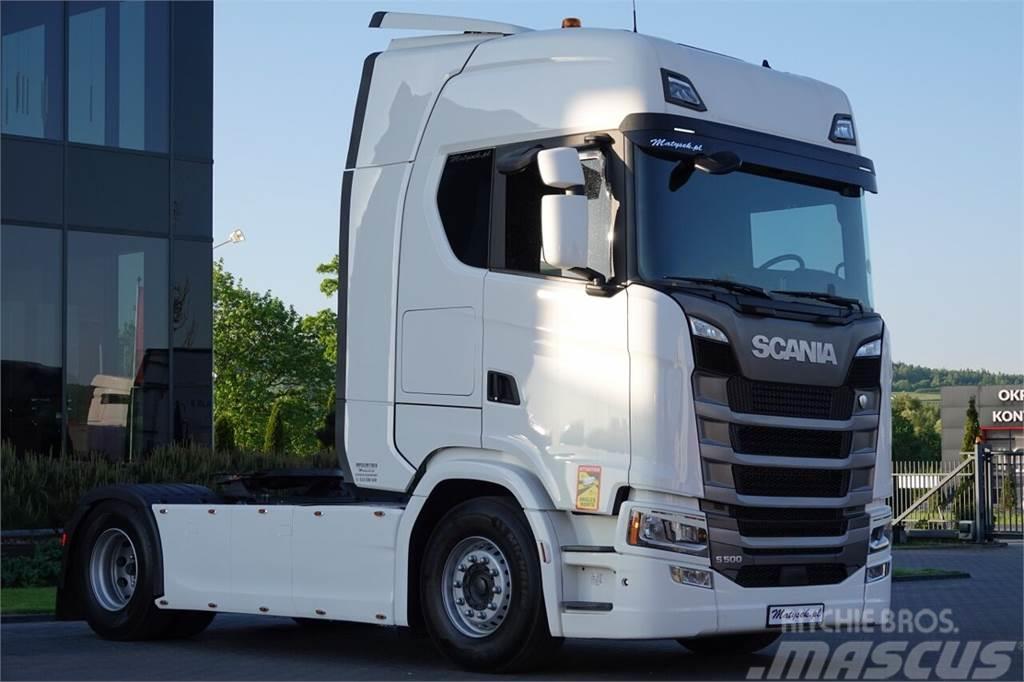 Scania S 500 / RETARDER / KLIMA POSTOJOWA / 2019 ROK Vilcēji