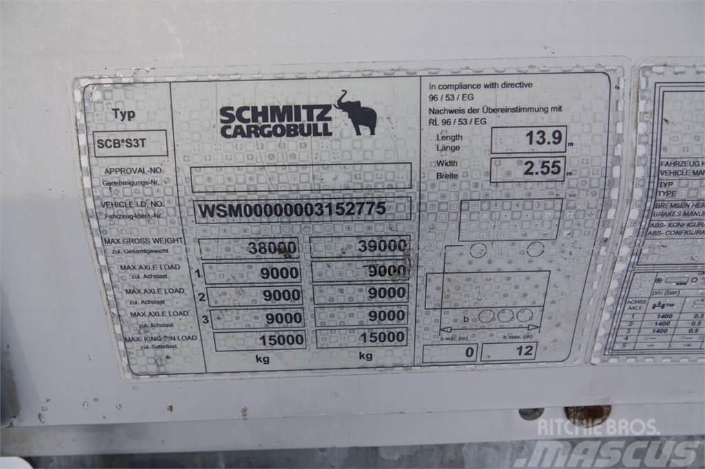 Schmitz Cargobull CURTAINSIDER / STANDARD / 2012 YEAR Tents puspiekabes