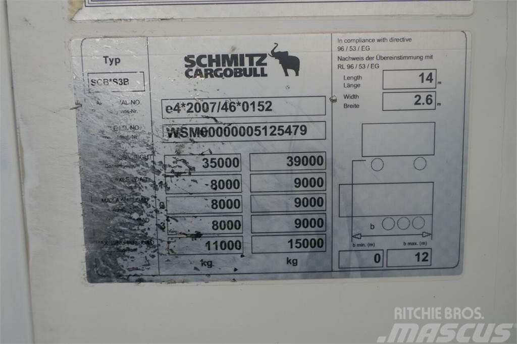 Schmitz Cargobull CHŁODNIA / THERMO KING SLX 300 / DOPPELSTOCK / PAL Piekabes ar temperatūras kontroli