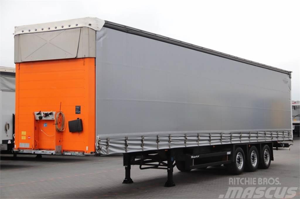 Schmitz Cargobull CURTAINSIDER / STANDARD / VARIOS / 385/55 R22,5 /  Tents puspiekabes
