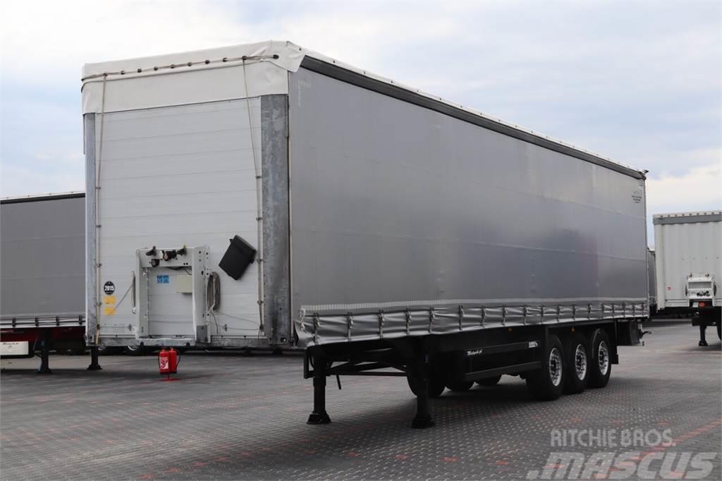 Schmitz Cargobull CURTAINSIDER / STANDARD / LIFTED AXLE / XL CODE / Tents puspiekabes