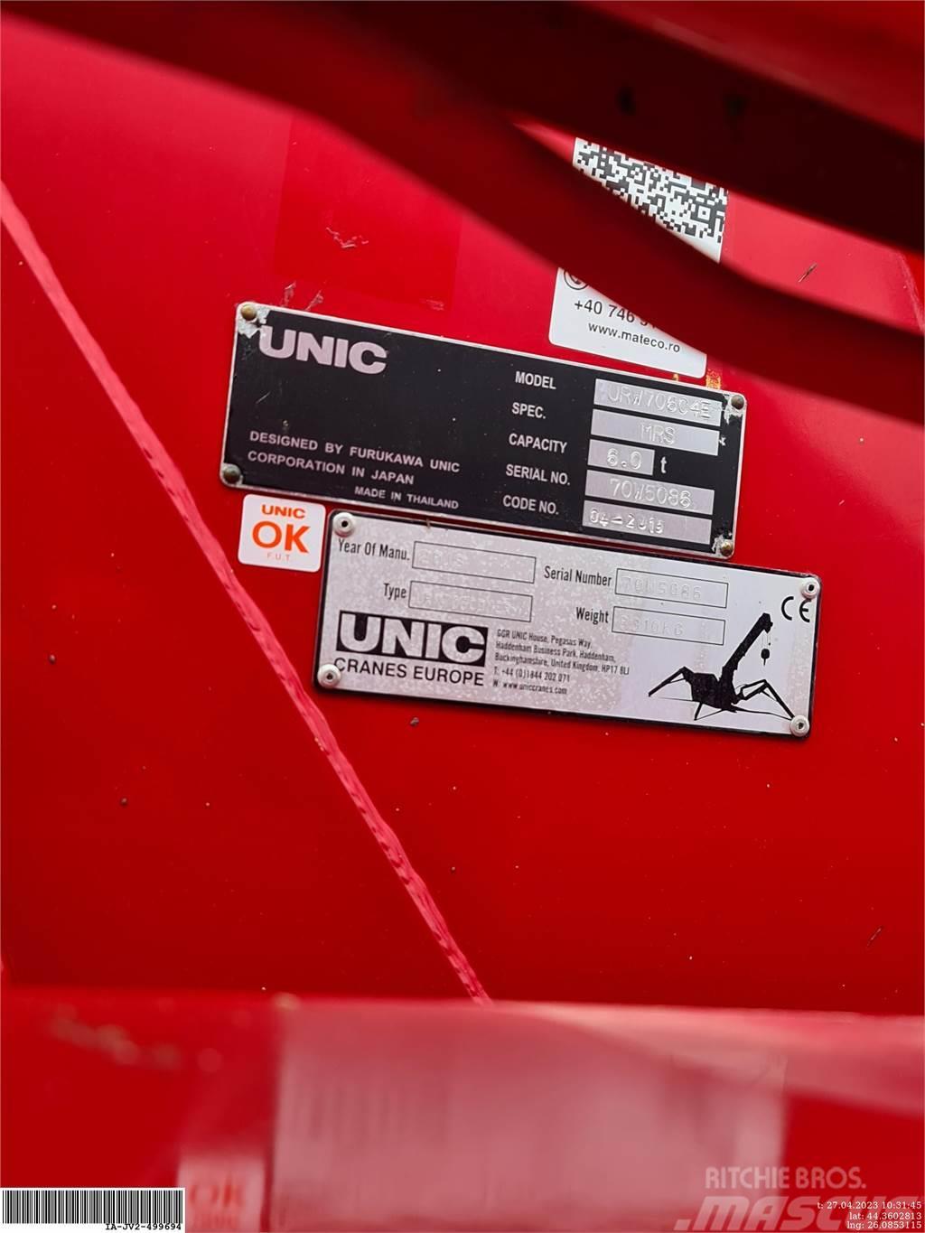 Unic Cranes UNIC URW706 Mini pacēlāji