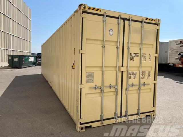  40 ft One-Way High Cube Storage Container Uzglabāšanas konteineri