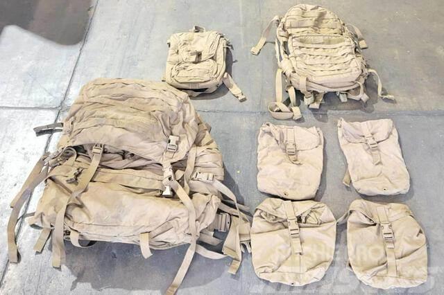  (8) USMC Coyote FILBE Pack Sets w/Assault Packs &  Citi