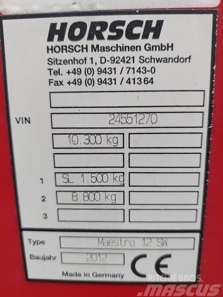 Horsch Maestro 12.75 SW Precīzās izsējas sējmašīnas 