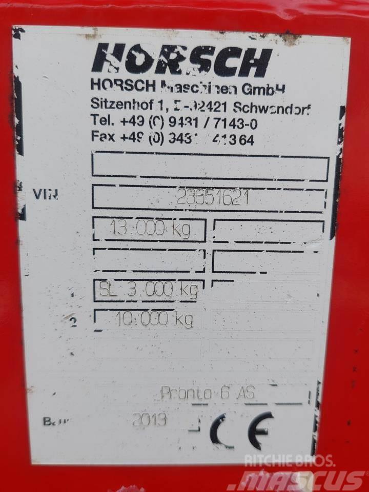 Horsch Pronto 6 AS PPF med Doudrill Sējmašīnas