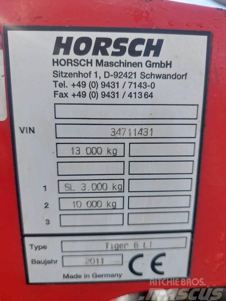 Horsch Tiger 6 LT / Pronto 6 TD Ecēšas
