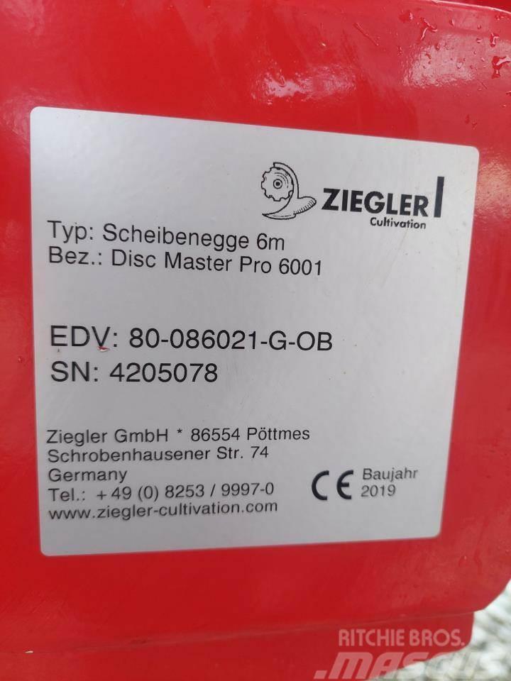 Ziegler DISC MASTER PRO 6001 Disku lobītāji/ecēšas