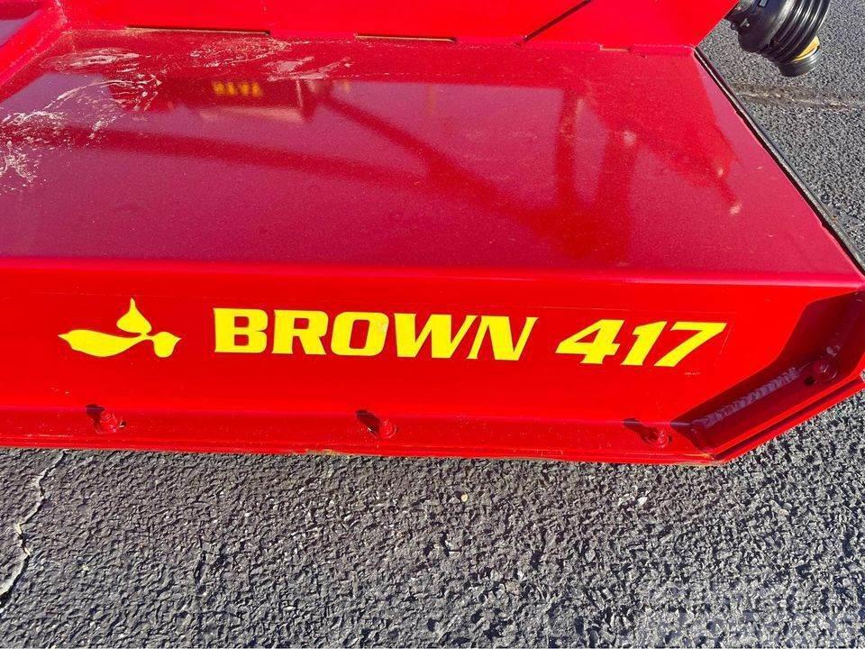 Brown 417 rotary cutter Ķīpu smalcinātāji, griezēji un attinēji