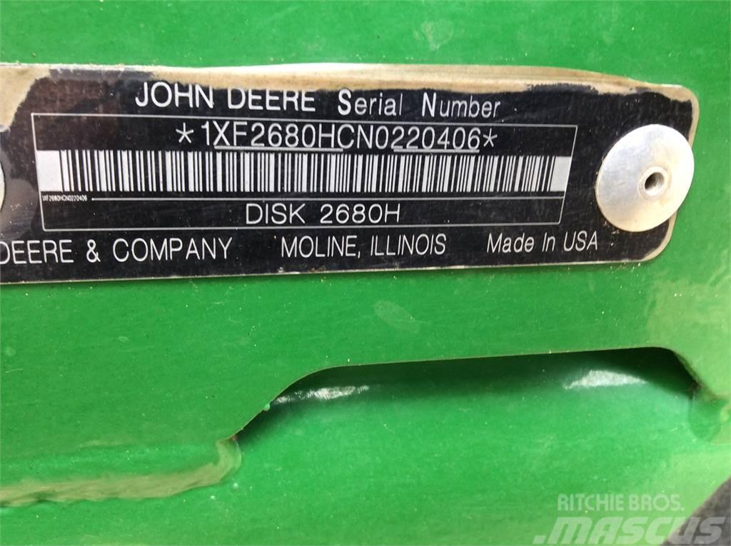John Deere 2680H Disku lobītāji/ecēšas