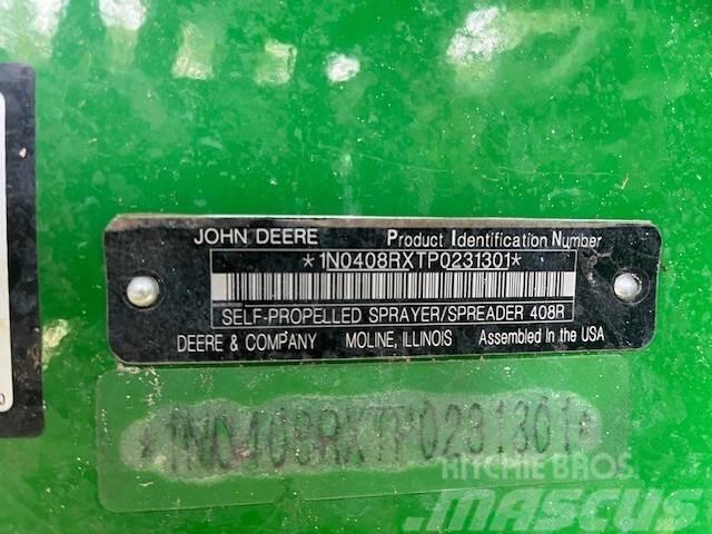 John Deere 408R Piekabināmie smidzinātāji(miglotāji)