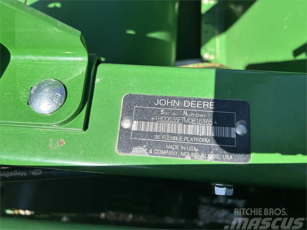 John Deere 635F Ražas novākšanas kombainu papildaprīkojums