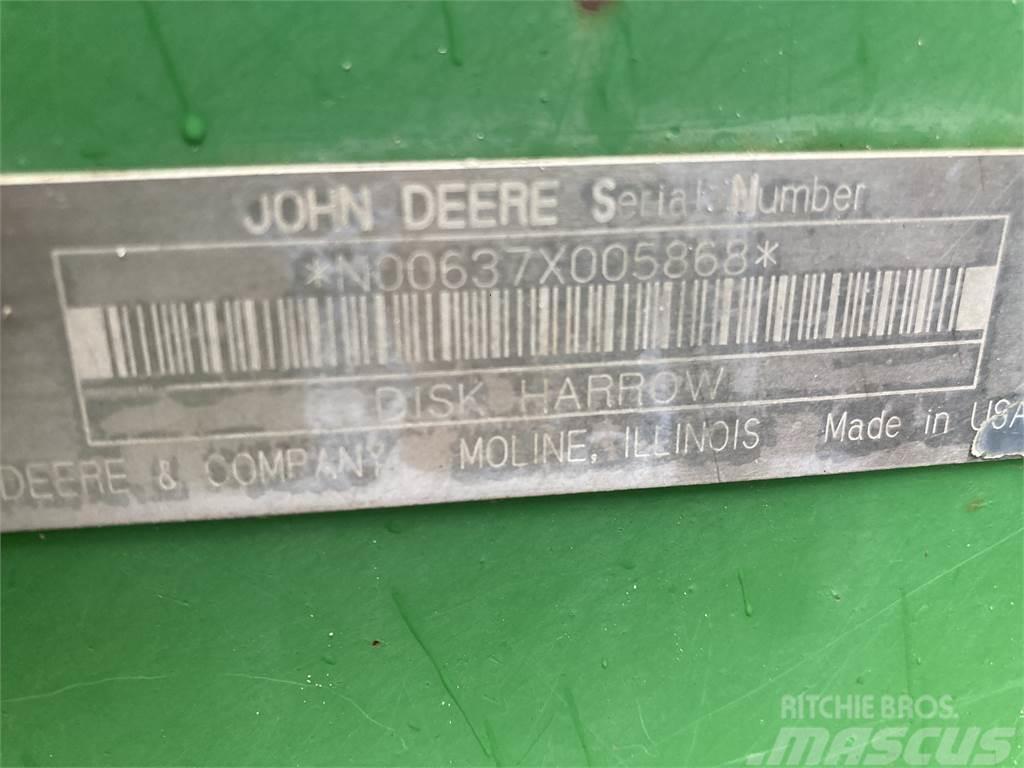 John Deere 637 Disku lobītāji/ecēšas