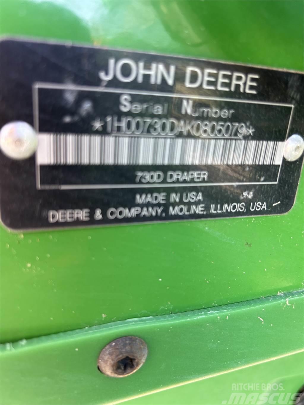 John Deere 730D Ražas novākšanas kombainu papildaprīkojums