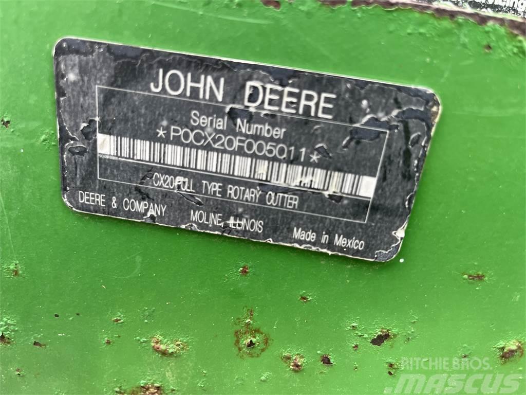 John Deere CX20 Ķīpu smalcinātāji, griezēji un attinēji